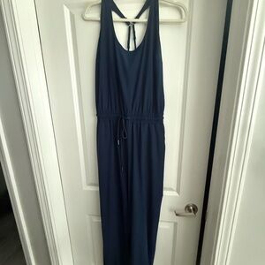 Abercrombie & Fitch Navy Traveler Jumpsuit